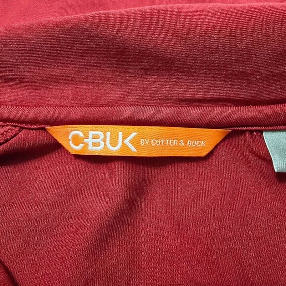 Cutter & Buck Red CBUK Grip Polo Shirt Sz L - Picture 8 of 11